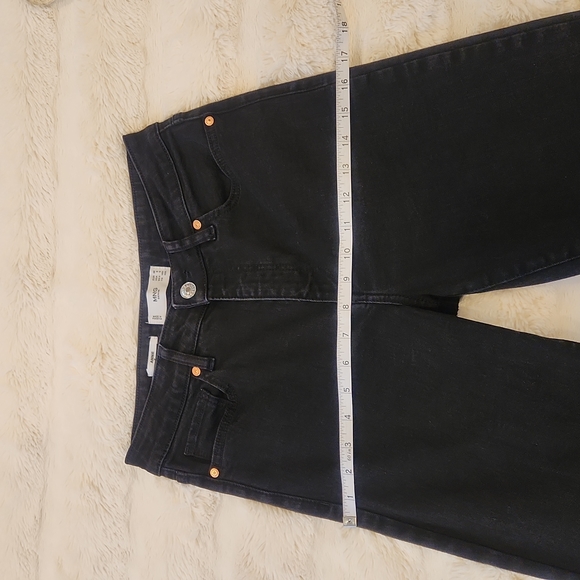 Mango High Rise Skinny Jeans size US 6 black - Picture 12 of 16